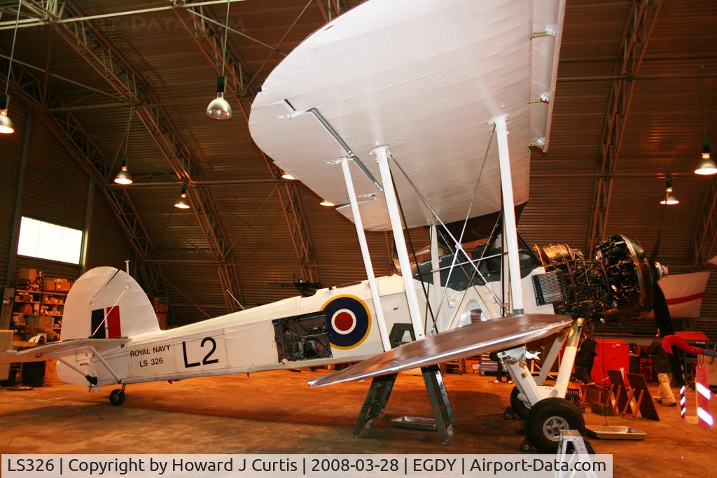 LS326, 1943 Fairey Swordfish Mk.II C/N Not found LS326, Coded L2, RNHF.