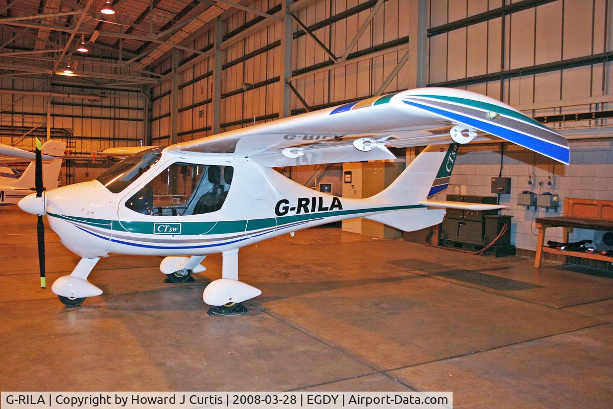 G-RILA, 2006 Flight Design CTSW C/N 8192, Privately owned.