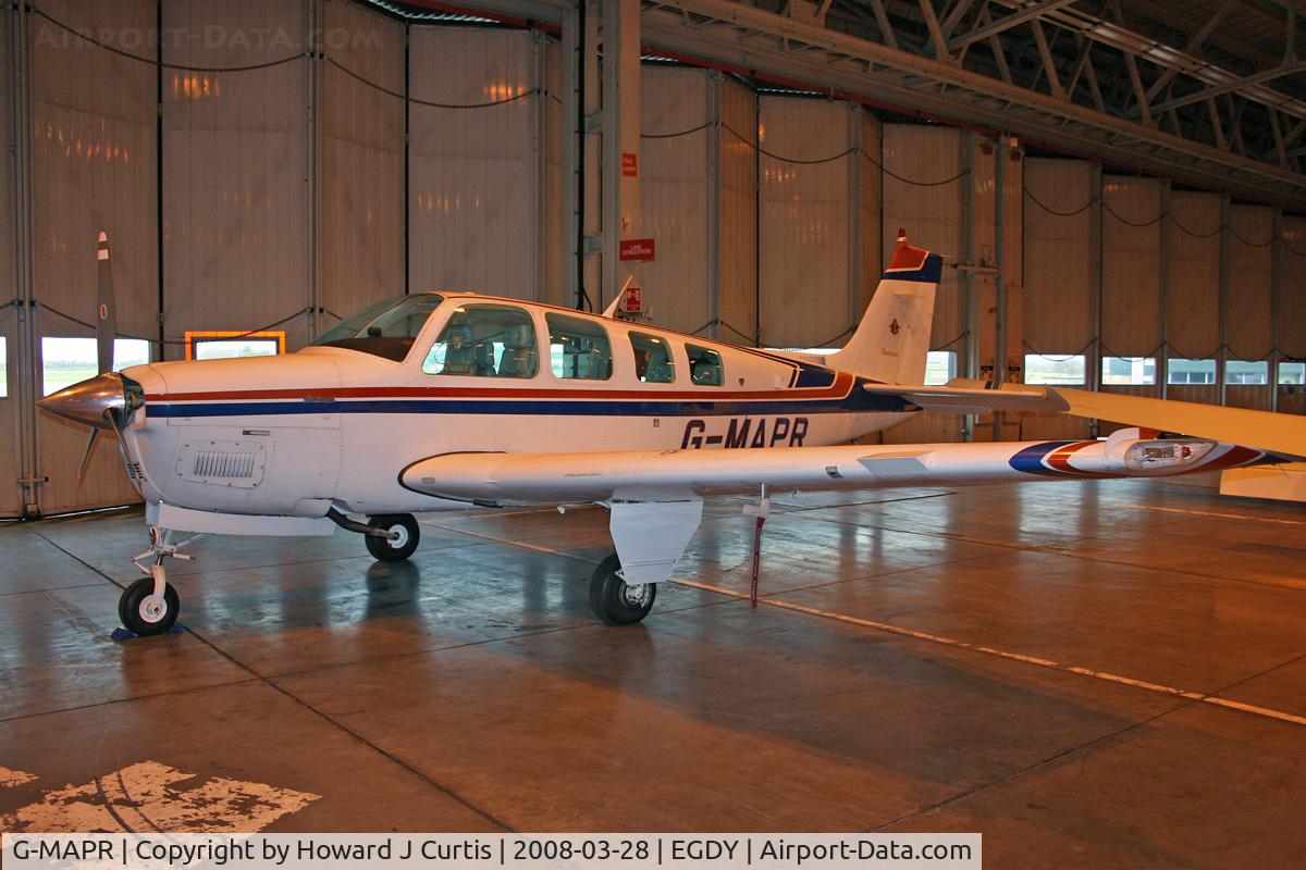 G-MAPR, 1992 Beech A36 Bonanza 36 C/N E2713, Privately owned.