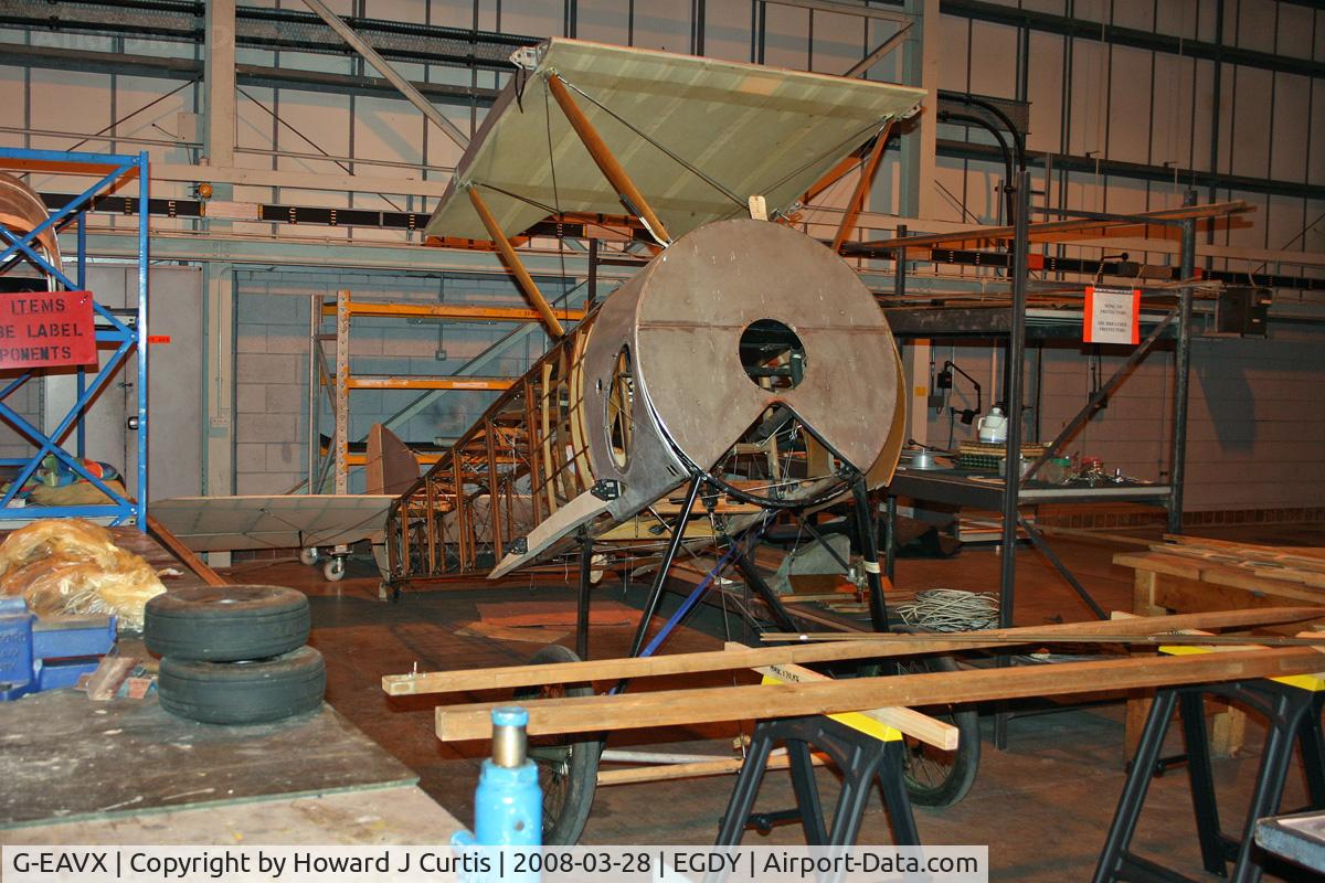 G-EAVX, 1917 Sopwith Pup C/N B1807, Privately owned.