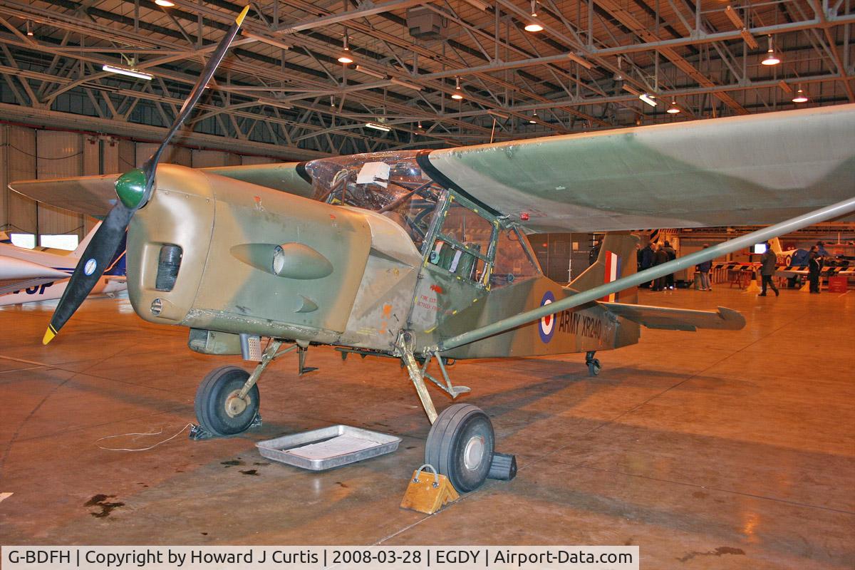 G-BDFH, 1962 Auster AOP.9 C/N B5/10/177, XR240. Privately owned.