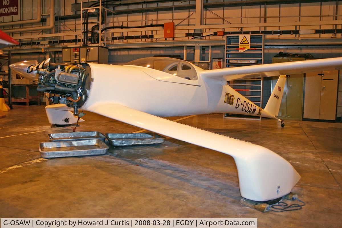 G-OSAW, 1983 QAC Quickie Q2 C/N 2443, Privately owned.