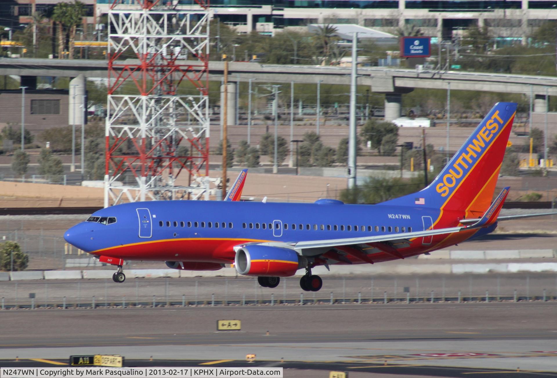 N247WN, 2006 Boeing 737-7H4 C/N 32508, Boeing 737-700