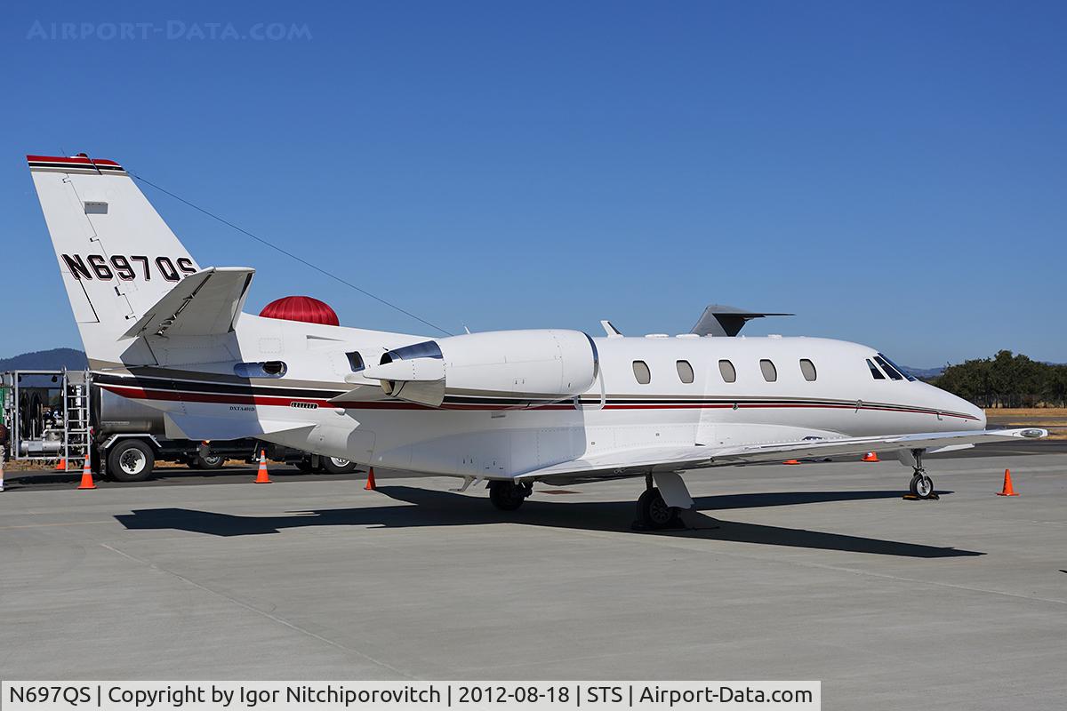N697QS, 2001 Cessna 560XL Citation Excel C/N 560-5197, Santa Rosa 2012 Air Show