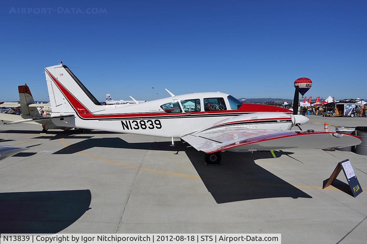 N13839, 1970 Piper PA-23-250 C/N 27-4480, Santa Rosa 2012 Air show