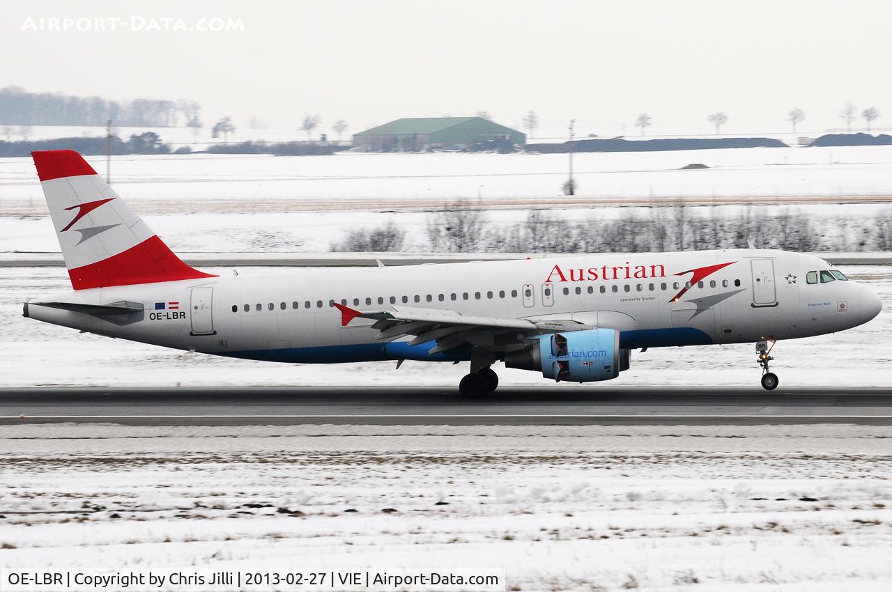 OE-LBR, 2000 Airbus A320-214 C/N 1150, Austrian Airlines
