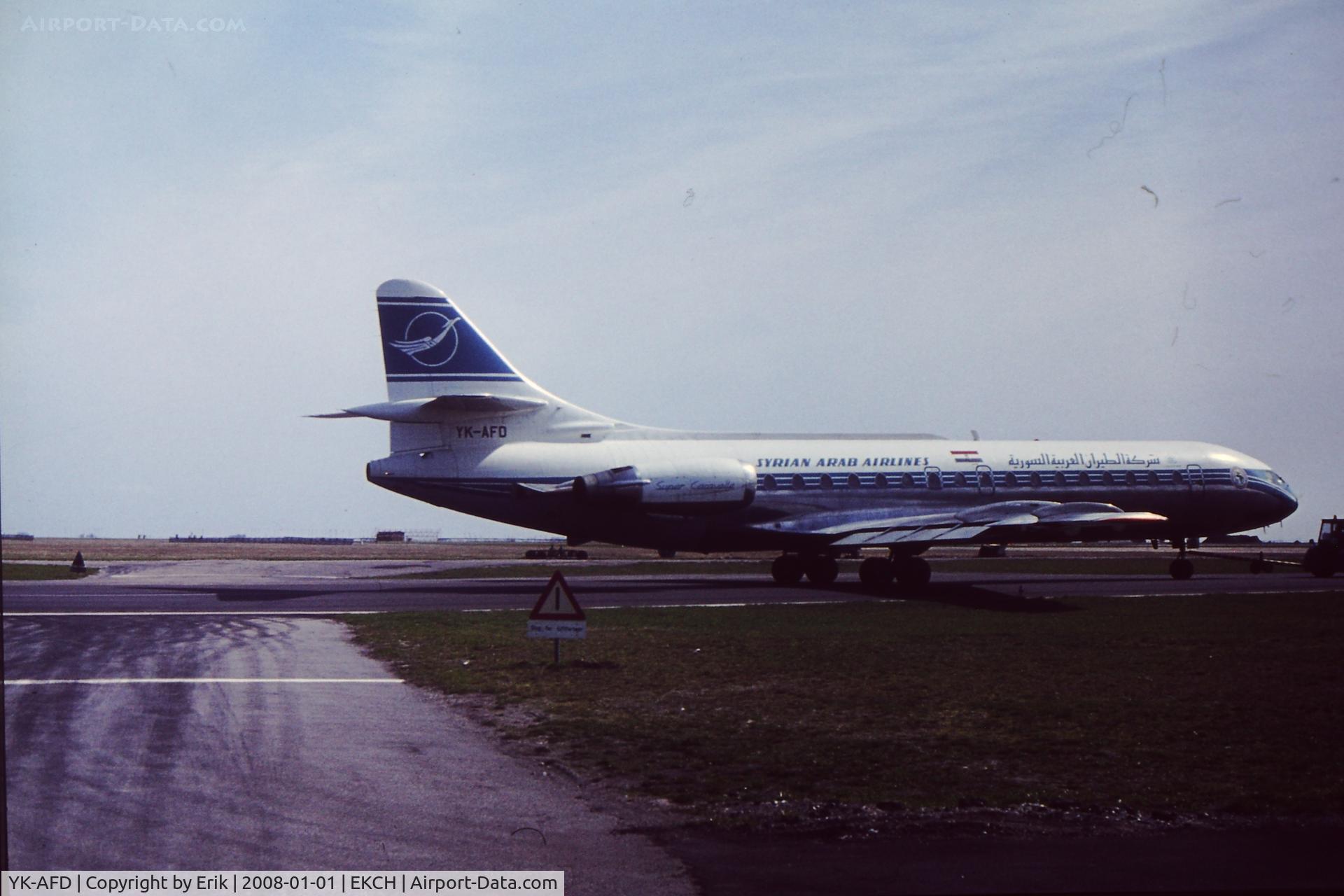 YK-AFD, 1966 Sud Aviation SE-210 Caravelle 10B3 Super B C/N 186, By Erik Oxtorp