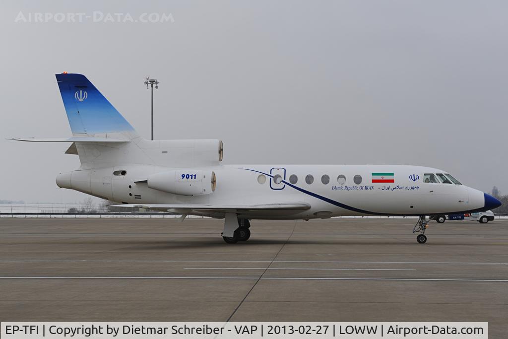 EP-TFI, 1983 Dassault Falcon 50 C/N 120, Iran Falcon 50