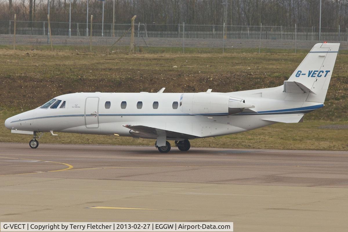 G-VECT, 2001 Cessna 560XL Citation Excel C/N 560-5161, 2001 Cessna 560 Citation Excel, c/n: 560-5161 at Luton
