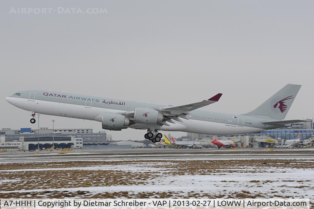 A7-HHH, 2003 Airbus A340-541 C/N 495, Qatar Airbus 340-500