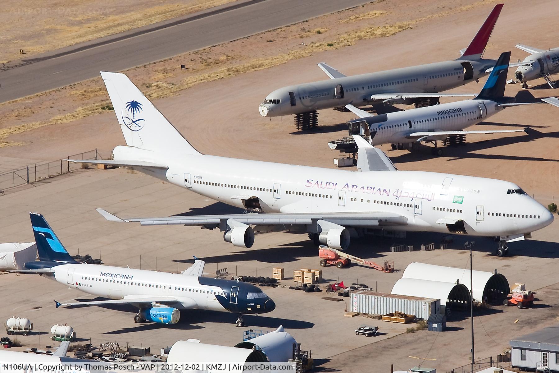 N106UA, 1993 Boeing 747-451 C/N 26474, Saudia - Saudi Arabian Airlines