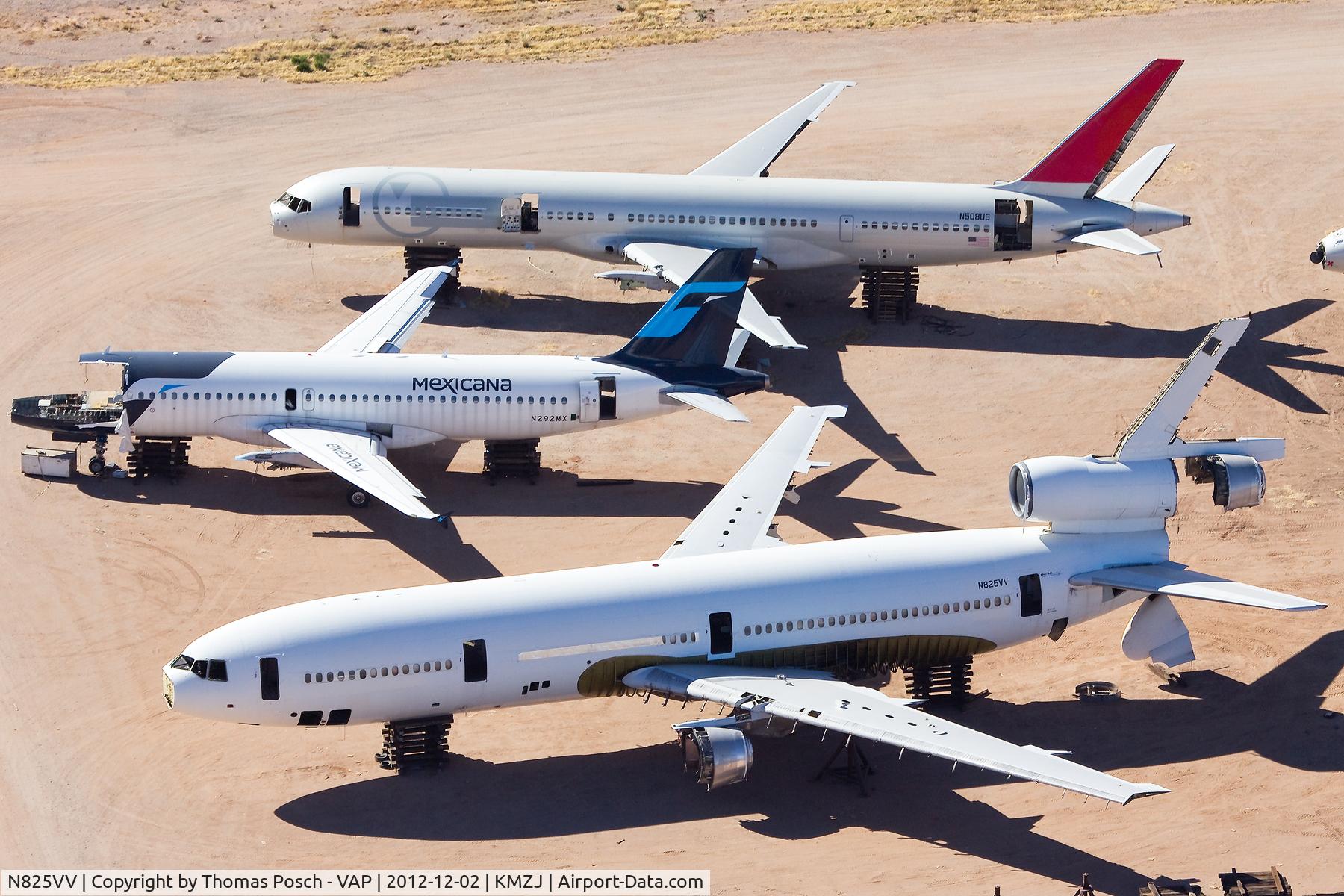 N825VV, Douglas DC-10-40 C/N 47825, Wells Fargo Bank Northwest