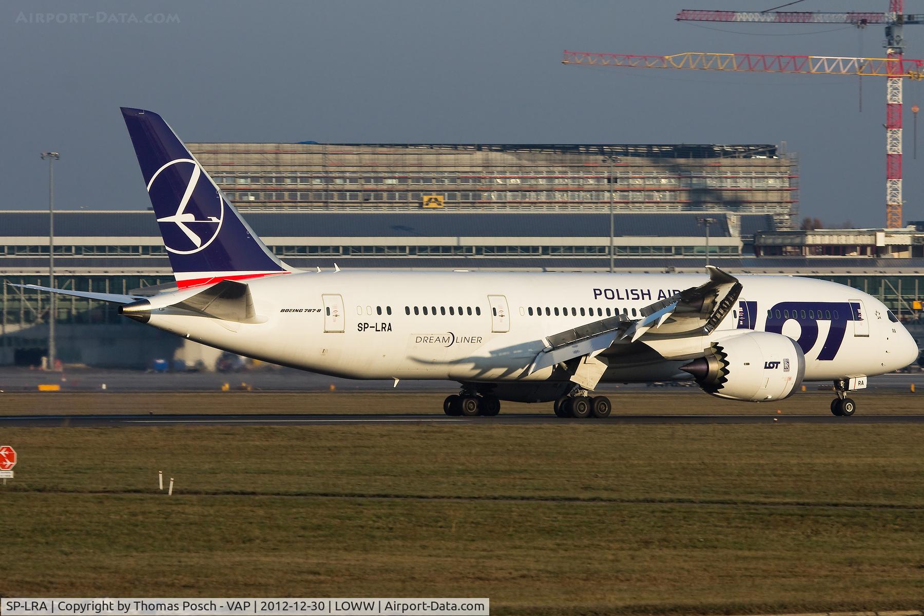 SP-LRA, 2012 Boeing 787-8 Dreamliner C/N 35938, LOT - Polish Airlines