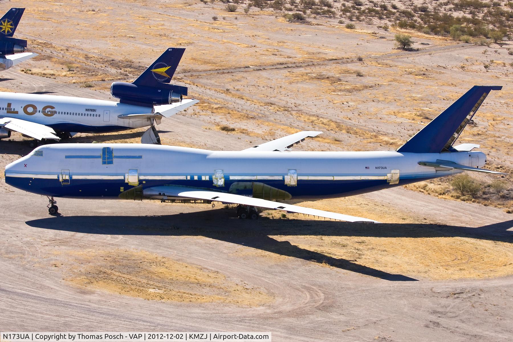 N173UA, 1989 Boeing 747-422 C/N 24380, United Airlines