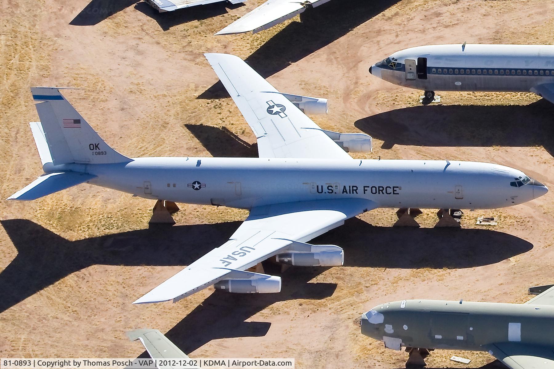 81-0893, 1967 Boeing TC-18E C/N 19384, USA - Air Force