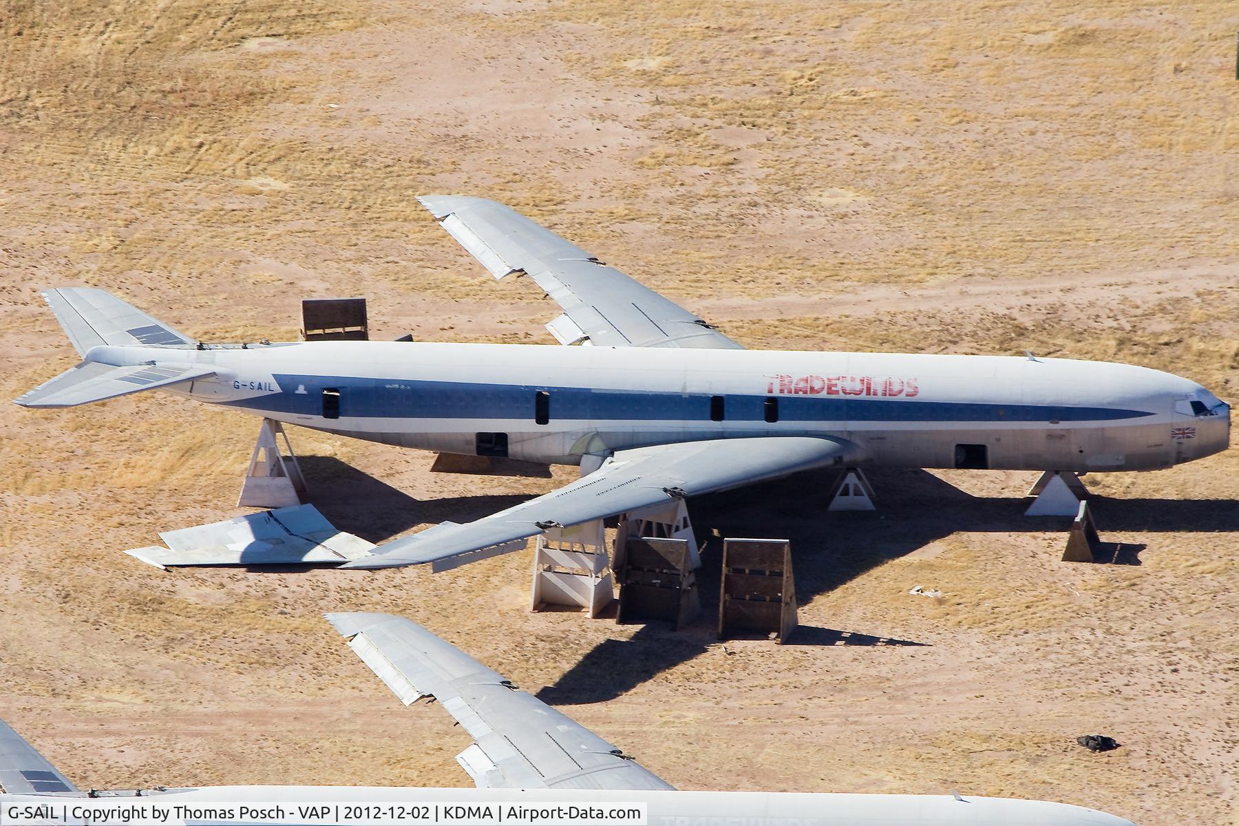 G-SAIL, 1963 Boeing 707-323C C/N 18690, Tradewinds Airways