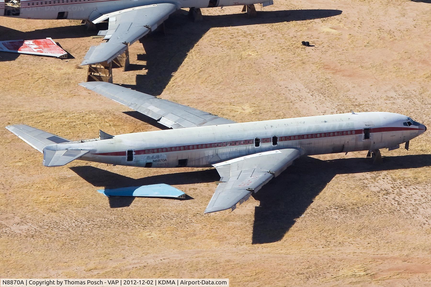 N8870A, 1965 Boeing 707-337B C/N 18873, Omega Air