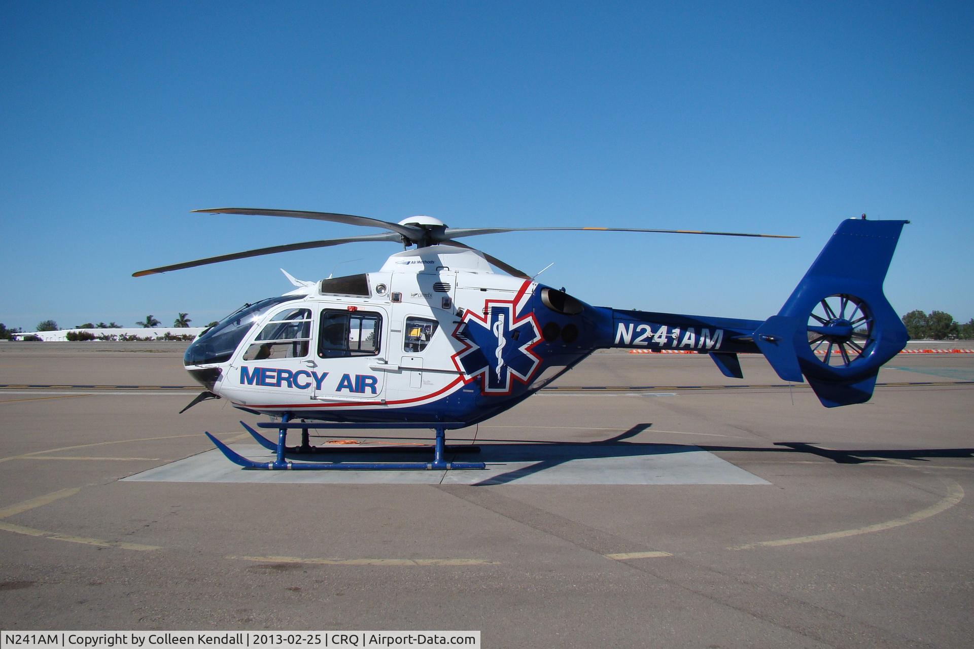 N241AM, 2007 Eurocopter EC-135P-2+ C/N 0573, Air Methods' Mercy Air 5 at McClellan Palomar Airport