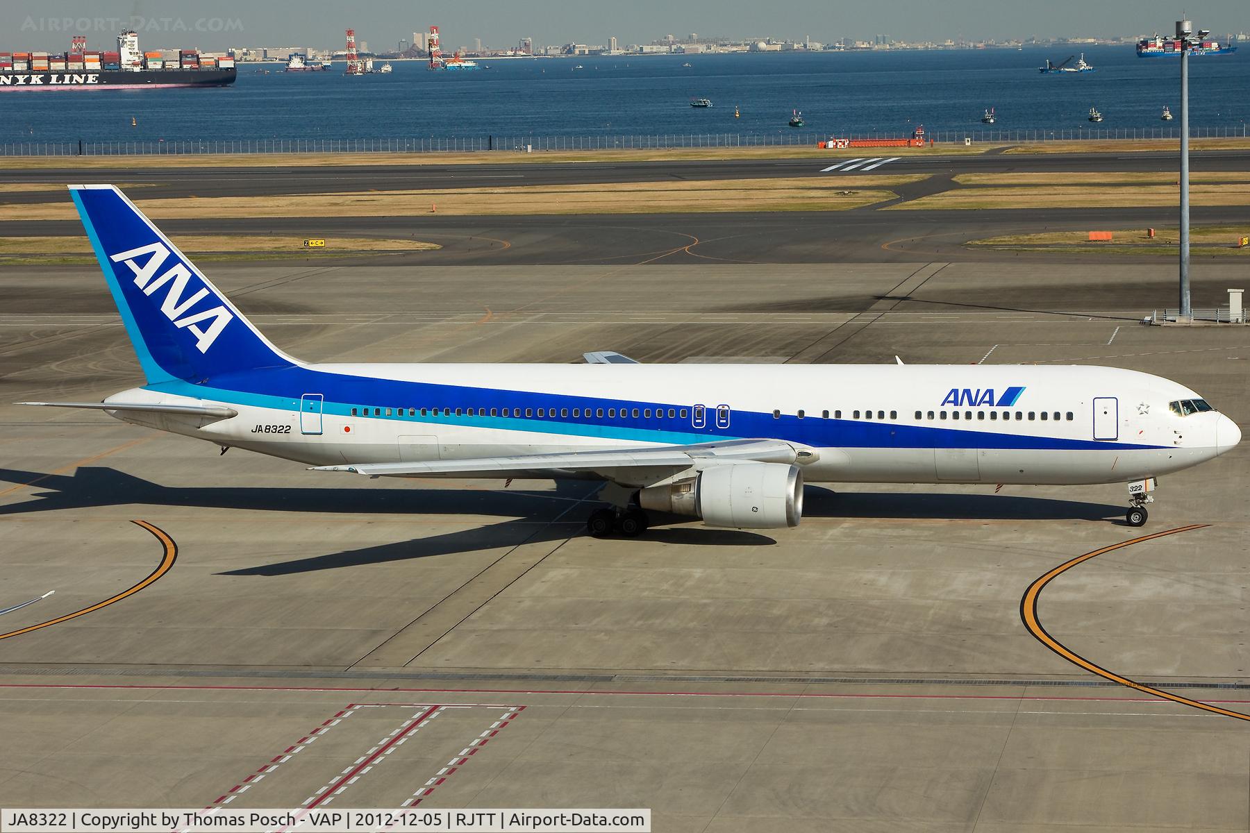 JA8322, Boeing 767-381 C/N 25618, All Nippon Airways - ANA
