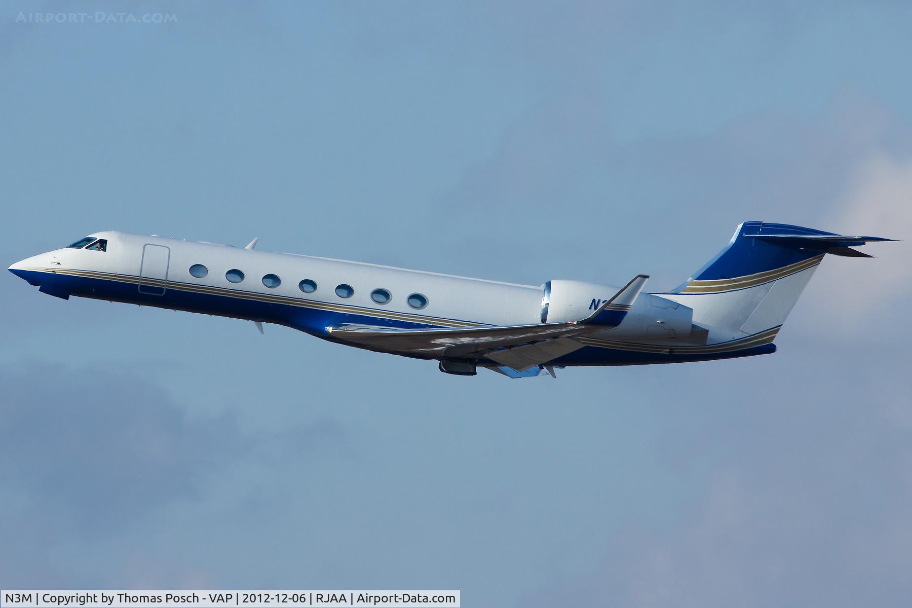 N3M, 2010 Gulfstream Aerospace GV-SP (G550) C/N 5290, 3M Aviation