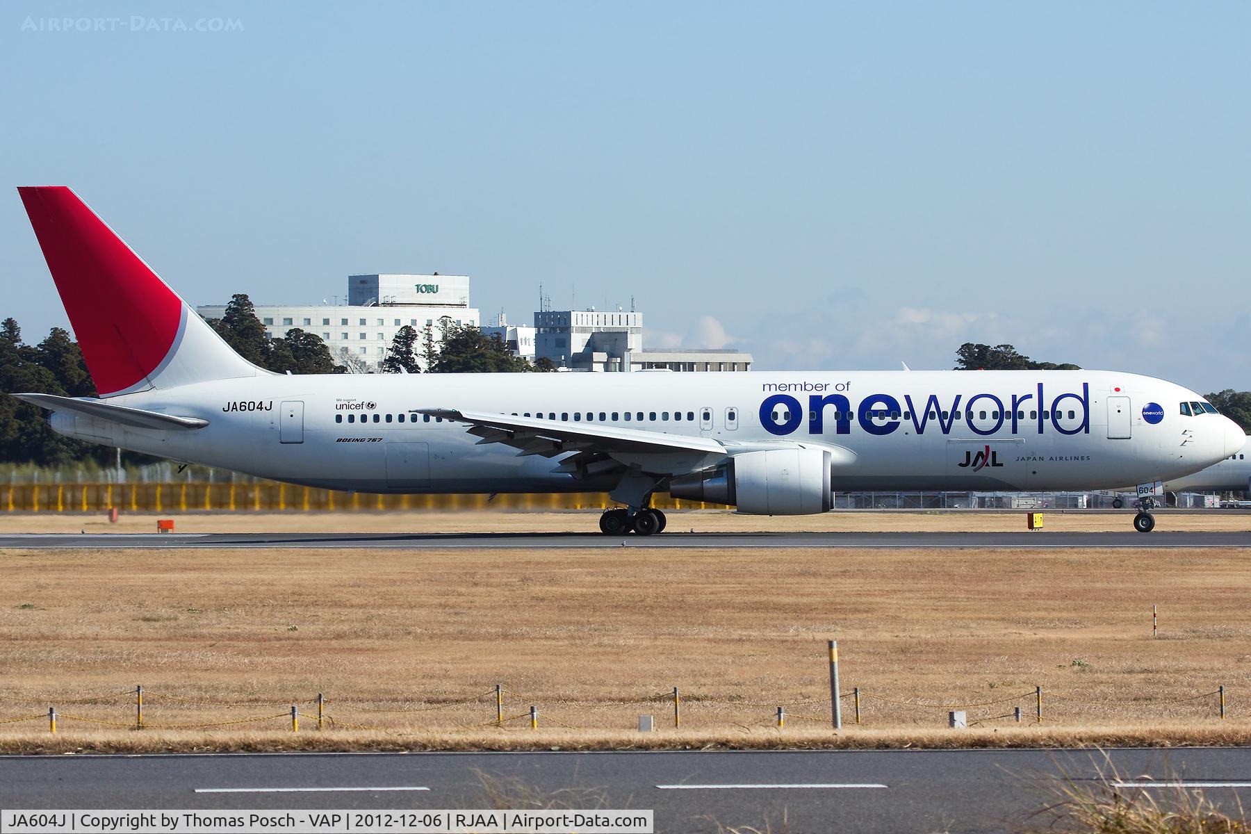 JA604J, 2003 Boeing 767-346/ER C/N 33493, Japan Airlines - JAL