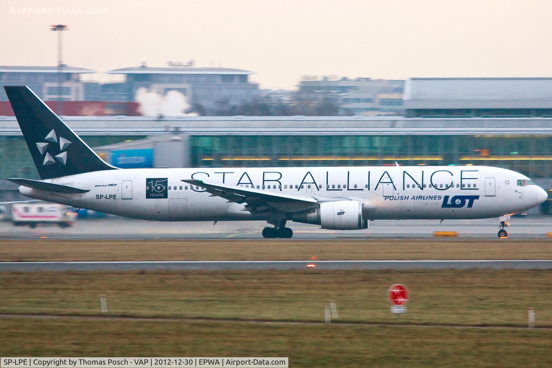 SP-LPE, 1990 Boeing 767-341/ER C/N 24843, LOT - Polish Airlines