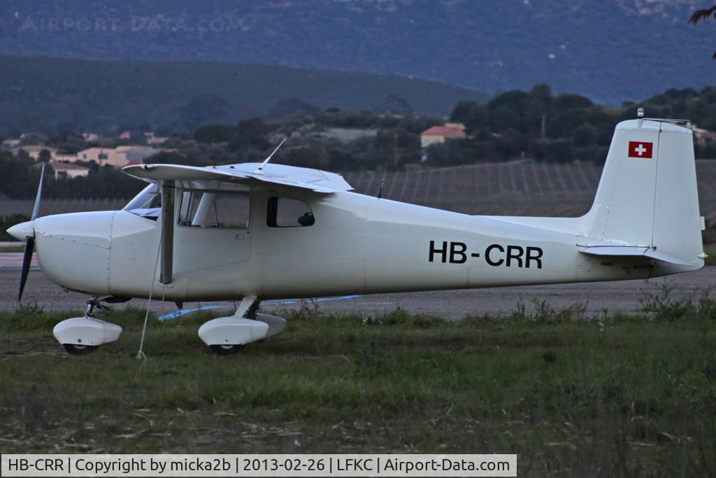 HB-CRR, 1962 Cessna 150B C/N 15059485, Parked