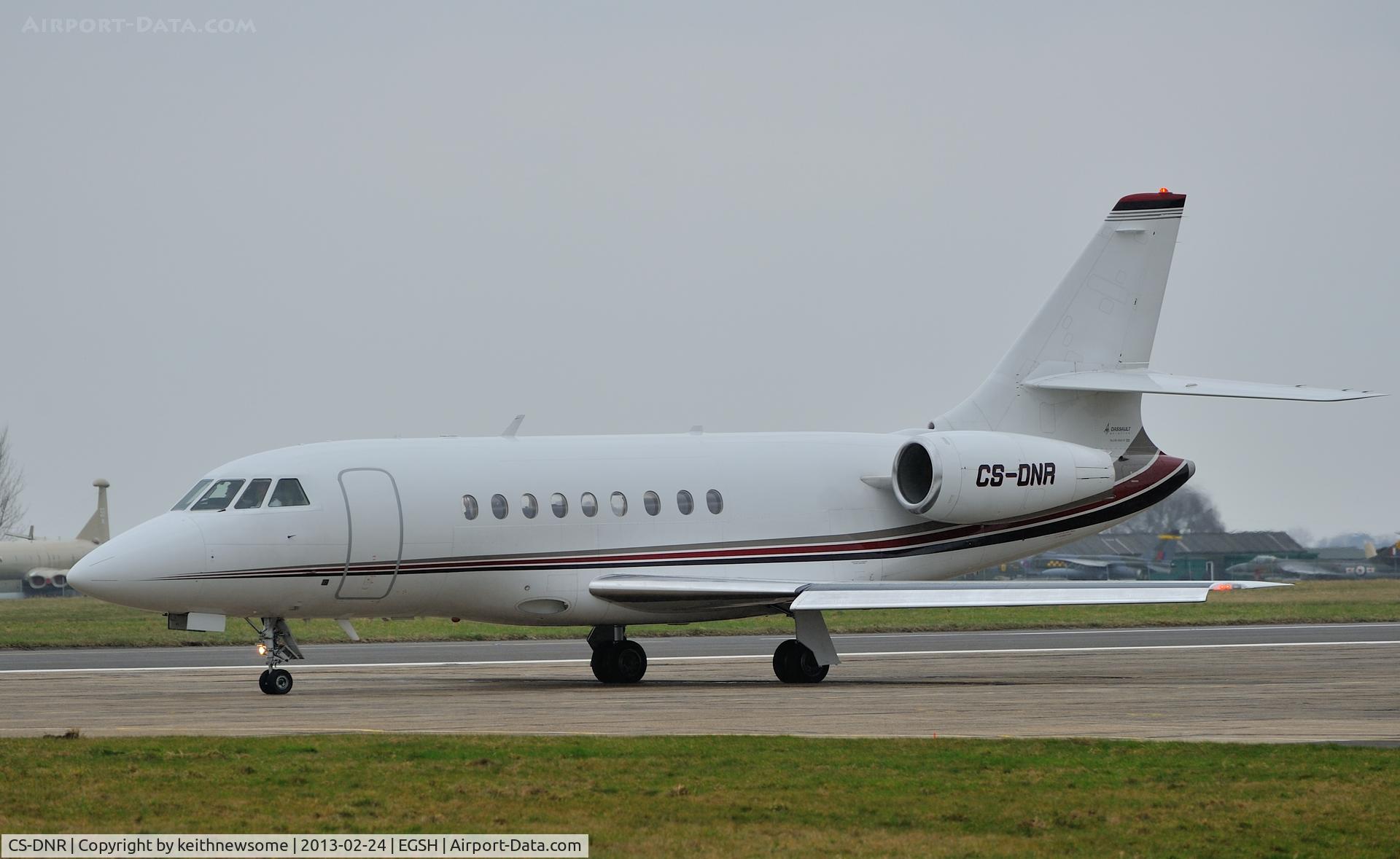 CS-DNR, 2000 Dassault Falcon 2000 C/N 120, Leaving on a very dismal day !