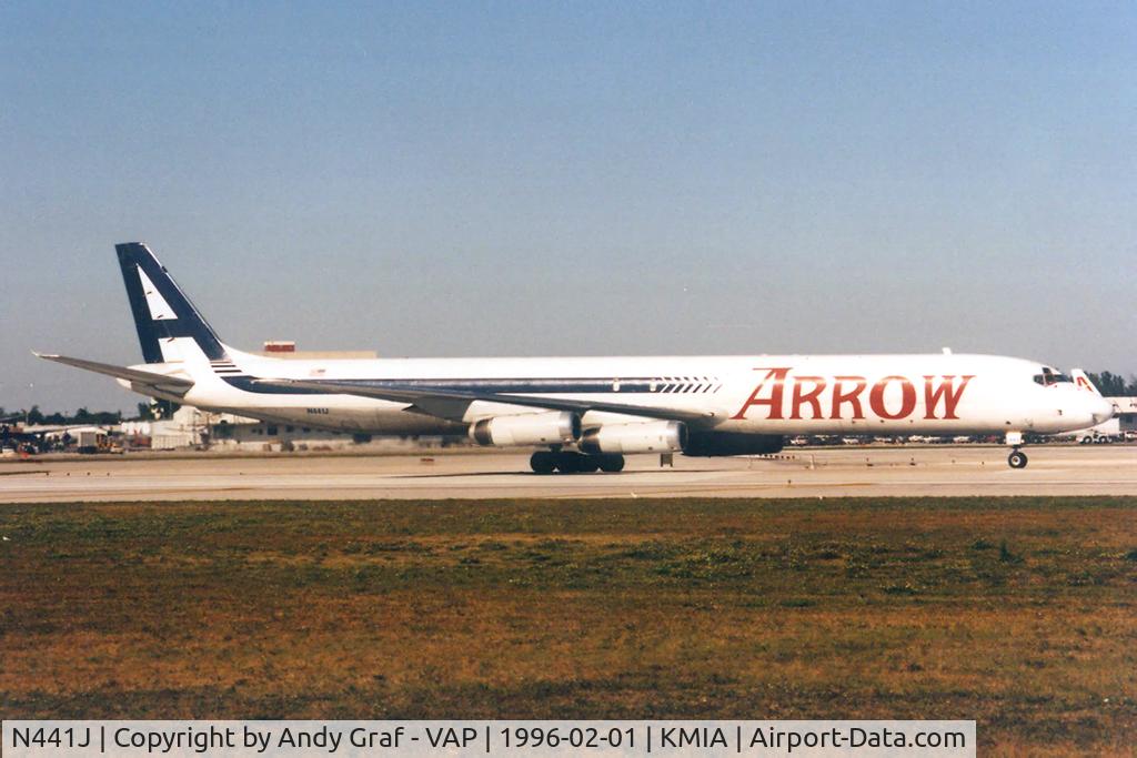 N441J, 1968 Douglas DC-8-63F C/N 45988, Arrow Air DC8-63
