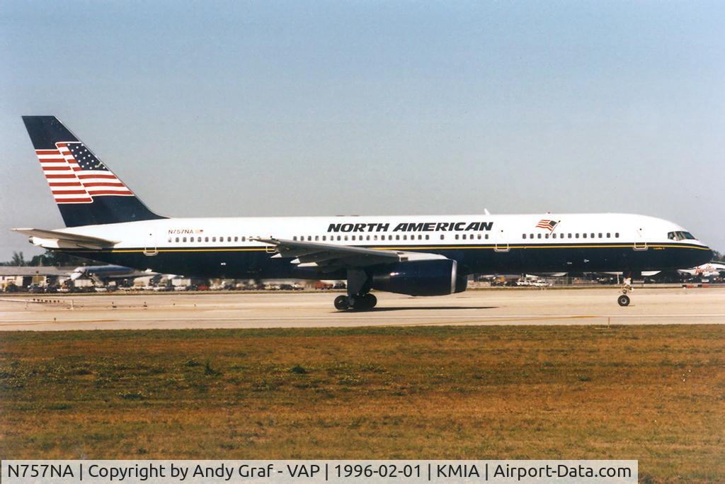 N757NA, 1990 Boeing 757-23A C/N 24567, North American 757-200