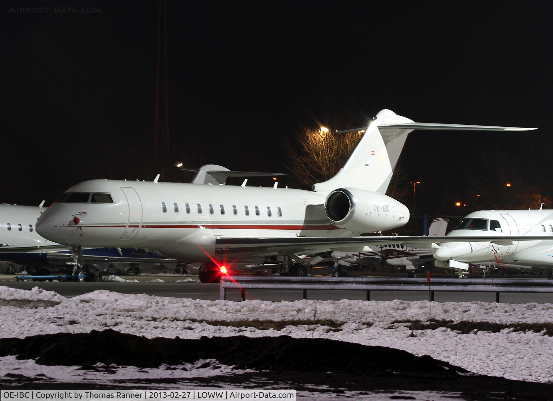 OE-IBC, 2007 Bombardier BD-700-1A11 Global 5000 C/N 9269, International Jet Mangenment Bombadier Global 5000