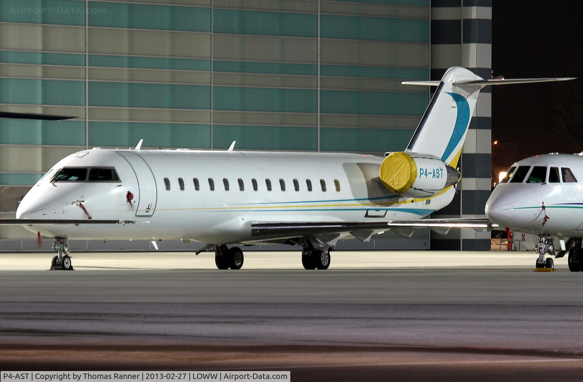 P4-AST, 2007 Canadair Challenger 850 (CL-600-2B19) C/N 8054, Comlux Aviation Kasachstan Challenger 850