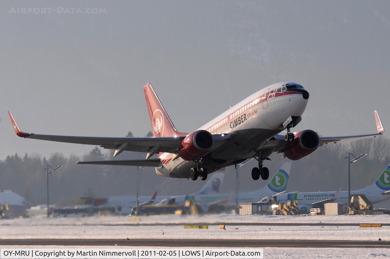 OY-MRU, 1999 Boeing 737-73S C/N 29079, Cimber Sterling