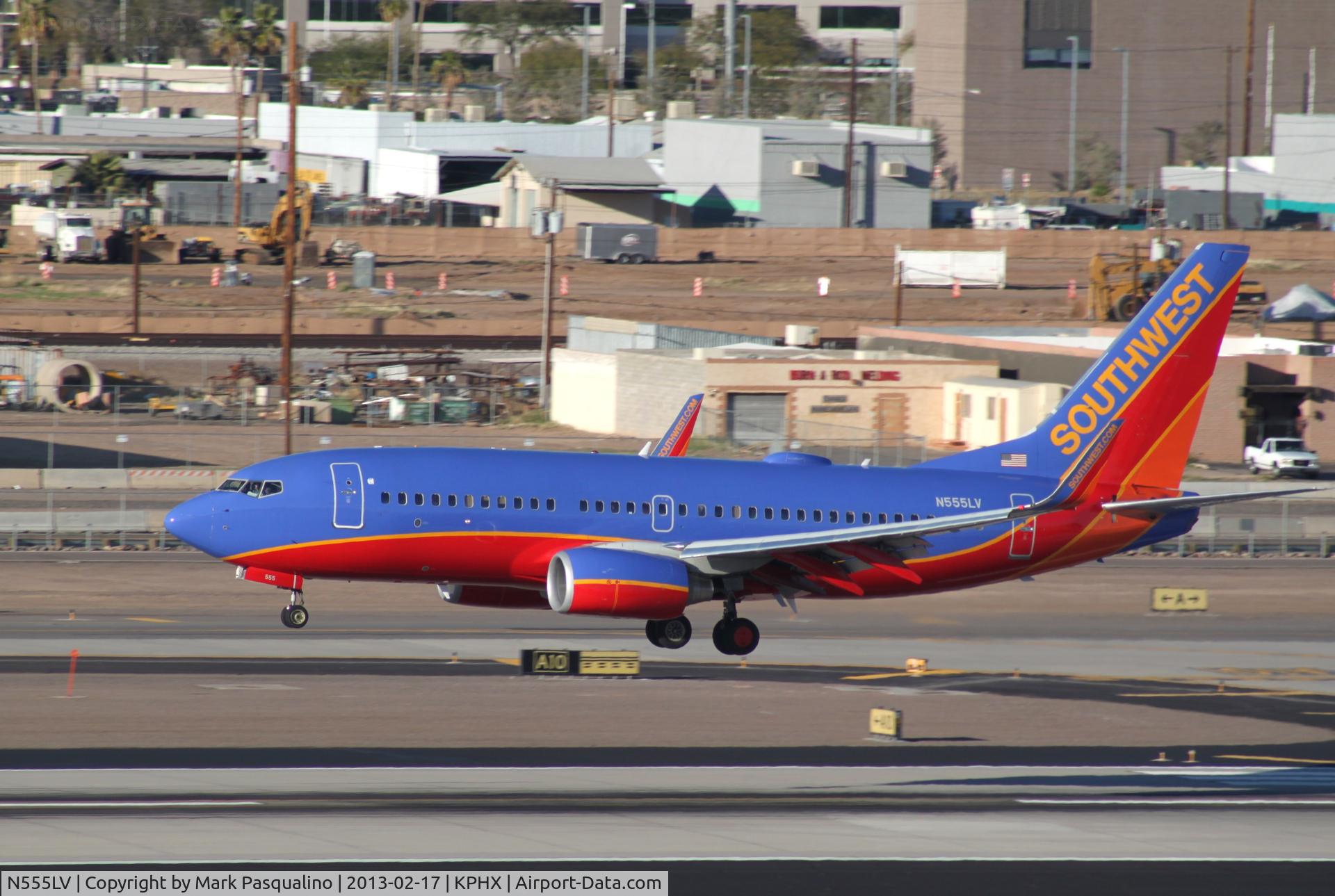 N555LV, 2011 Boeing 737-7BD C/N 36726, Boeing 737-700