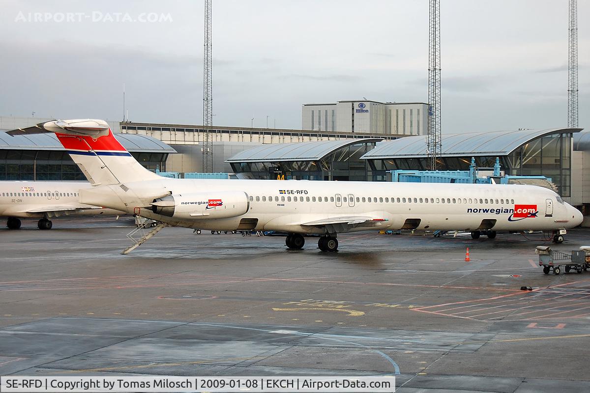 SE-RFD, 1991 McDonnell Douglas MD-82 (DC-9-82) C/N 53244, 