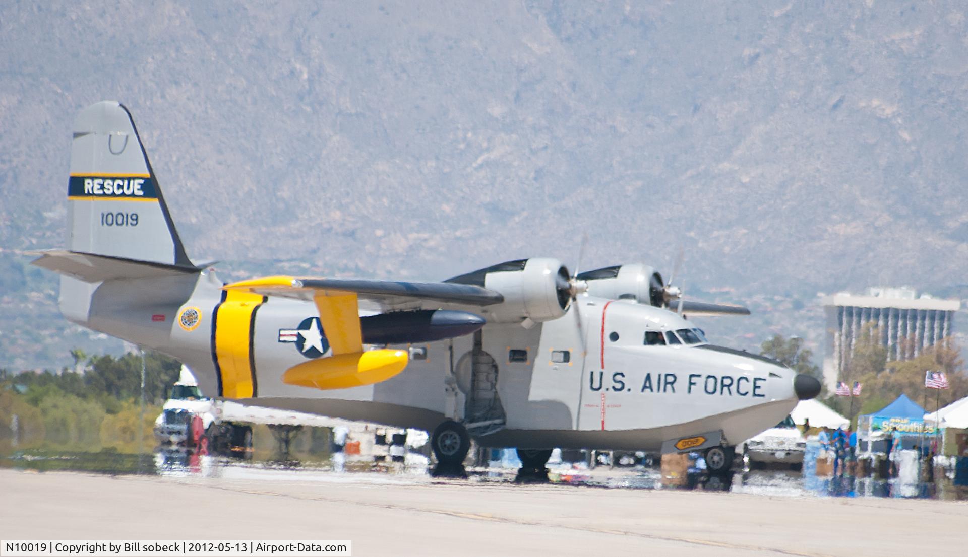 N10019, 1951 Grumman HU-16E Albatross C/N G 92/40B, At Air show in Tucson 04/13/2012 DM AFB