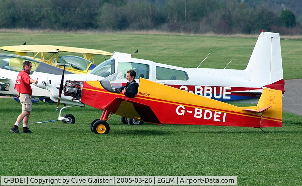 G-BDEI, 1977 Jodel D-9 Bebe C/N PFA 936, Originally in private hands since June 1975 and currently with and a trustee of, Noddy Group since April 1995