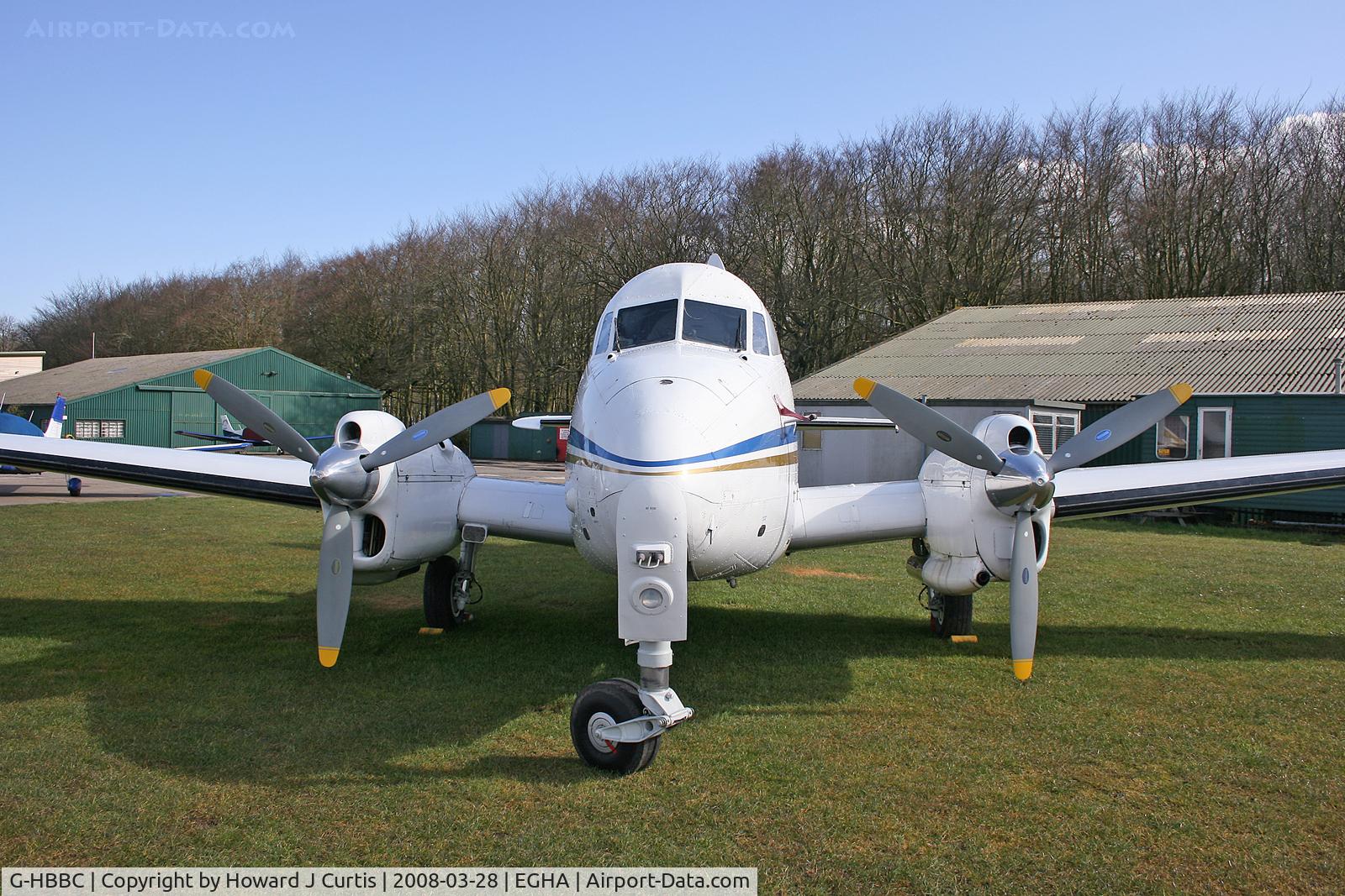 G-HBBC, 1948 De Havilland DH-104 Dove 8 C/N 04211, Privately owned.