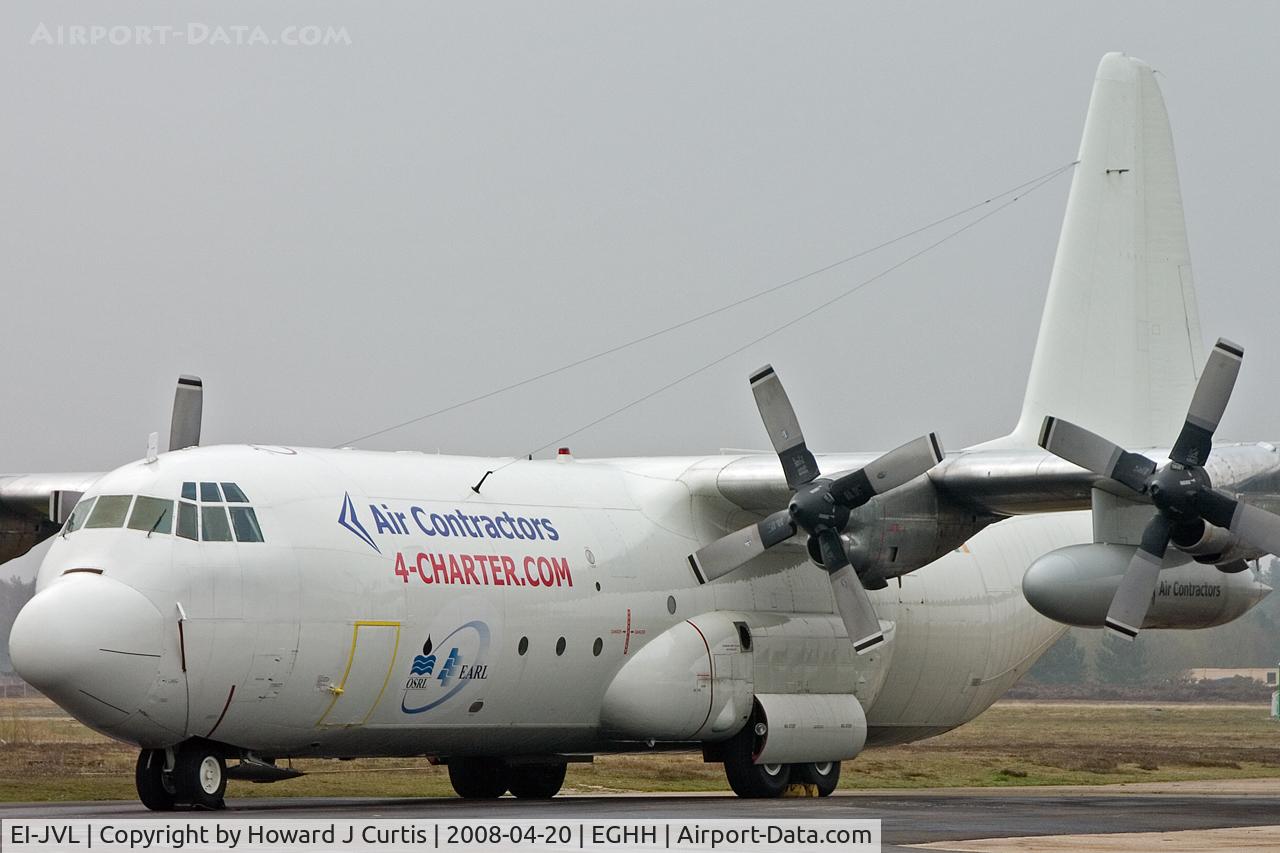 EI-JVL, 1976 Lockheed L-100-30 Hercules (L-382G) C/N 382-4676, Air Contractors.