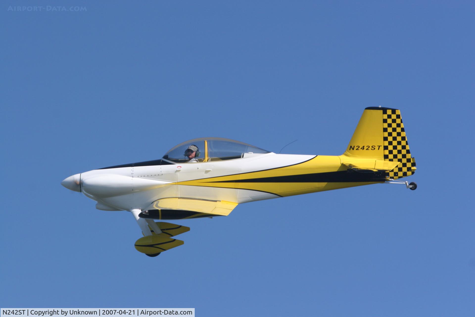 N242ST, 2003 Vans RV-4 C/N 3313, In Flight