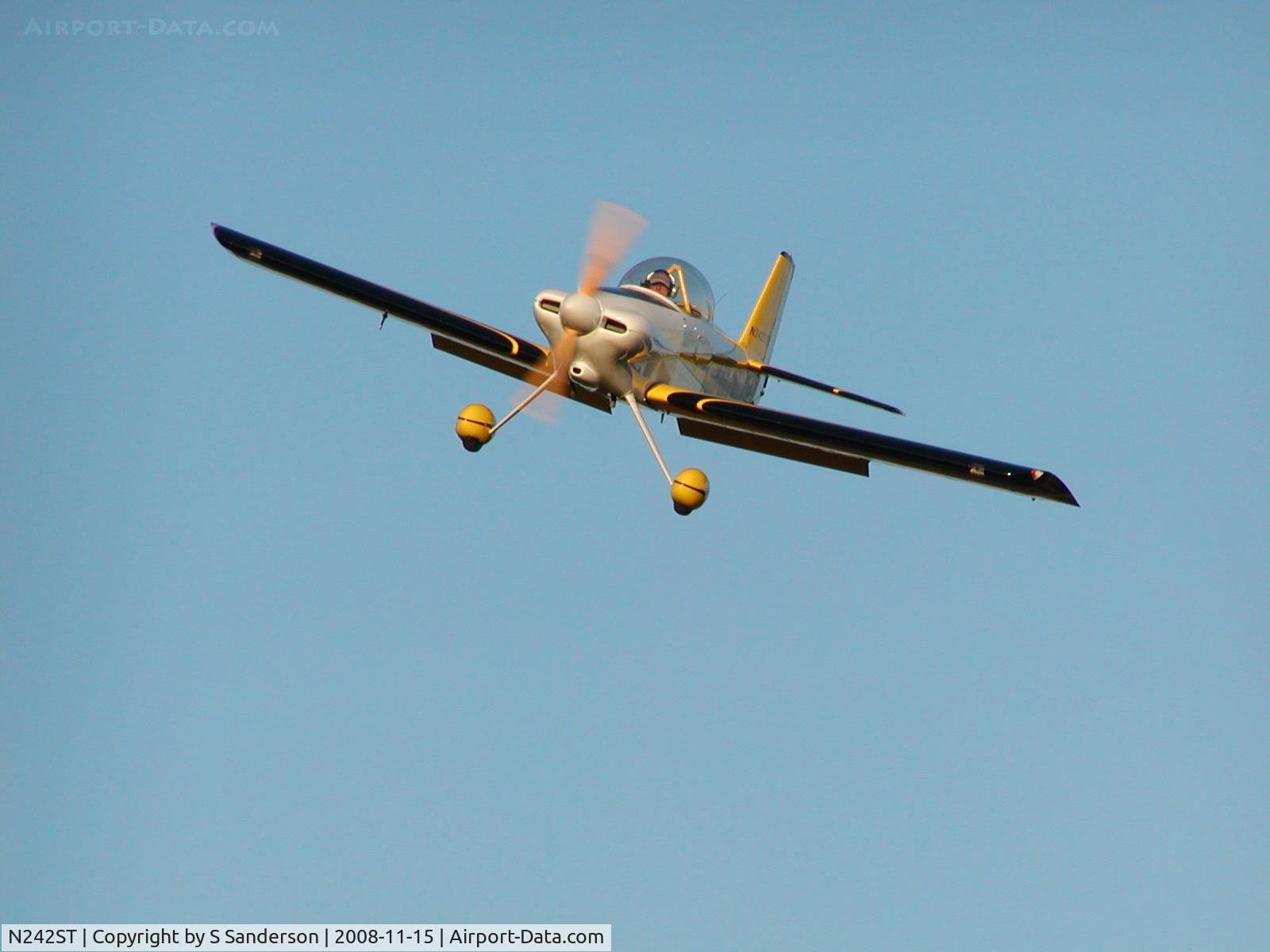 N242ST, 2003 Vans RV-4 C/N 3313, Coming In