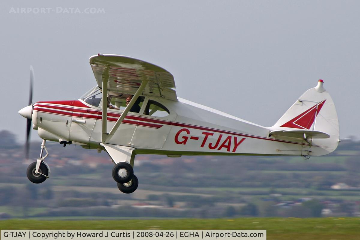 G-TJAY, 1952 Piper PA-22-135 Tri-Pacer C/N 22-730, Privately owned.