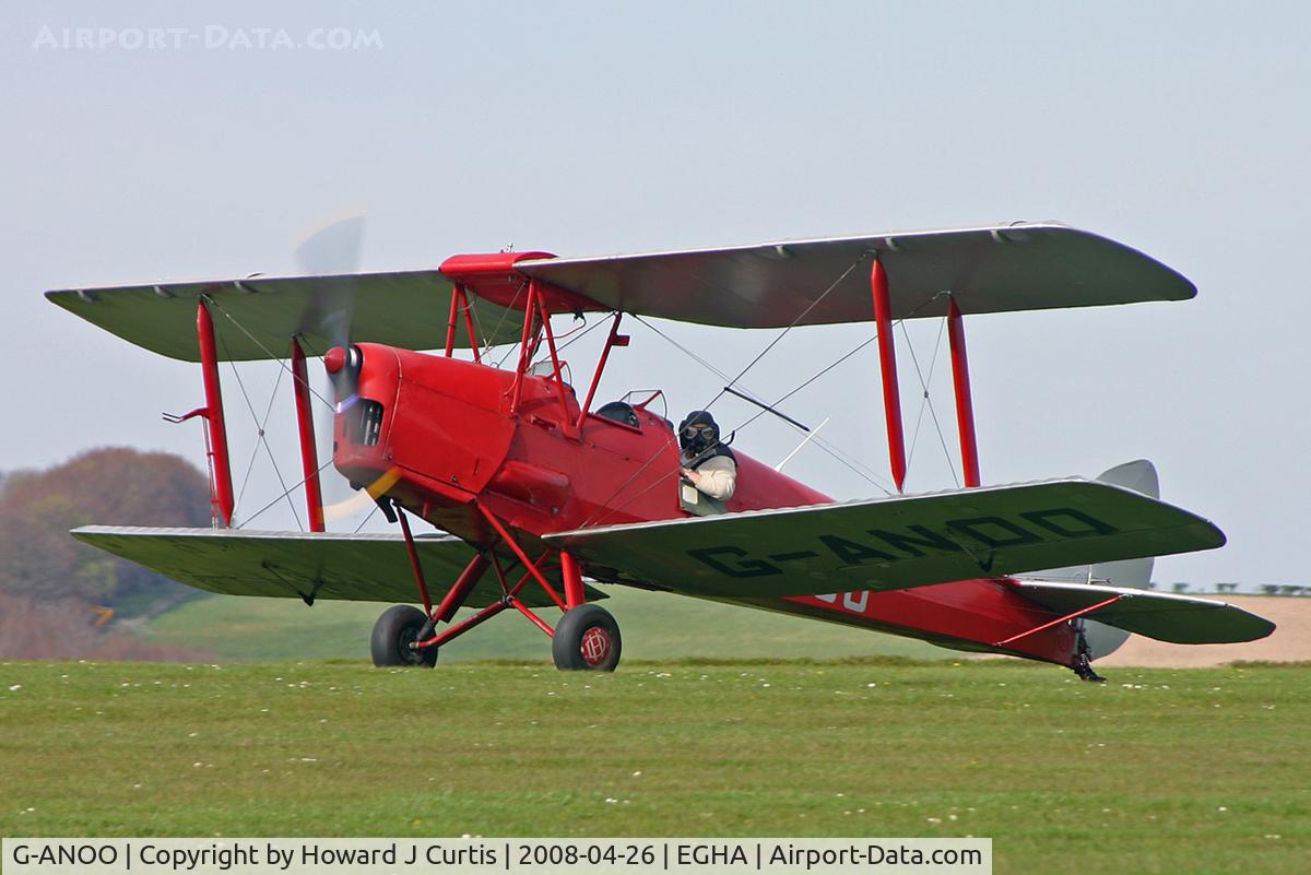 G-ANOO, 1942 De Havilland DH-82A Tiger Moth II C/N 85409, Privately owned.