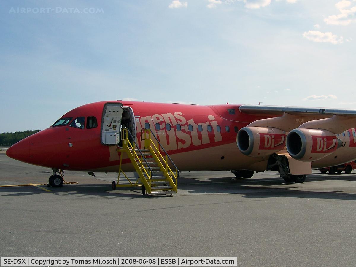 SE-DSX, 1994 British Aerospace Avro 146-RJ100 C/N E3255, 