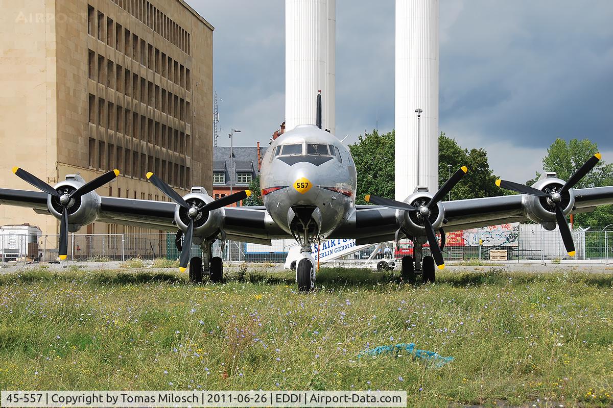 45-557, 1945 Douglas C-54G Skymaster C/N 36010, One of three aircraft left at THF when this airport closed down in 2008.