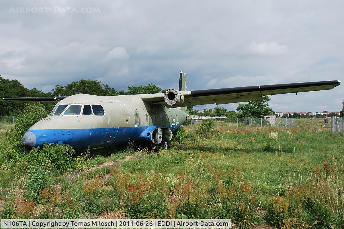 N106TA, 1967 Nord 262A-21 C/N 34, One of three aircraft left at THF when this airport closed down in 2008.