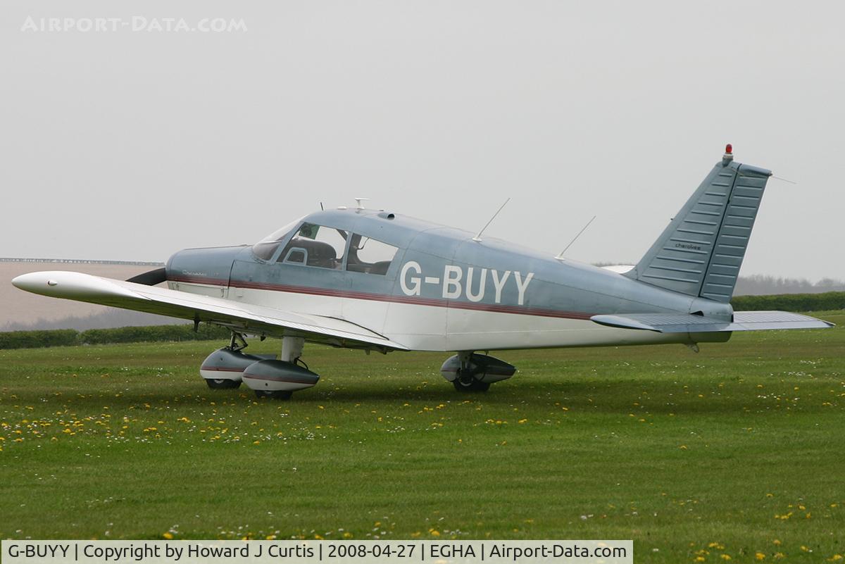 G-BUYY, 1963 Piper PA-28-180 Cherokee C/N 28-1028, Privately owned.