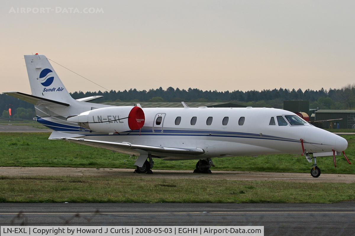 LN-EXL, 2006 Cessna 560 Citation Excel S C/N 560-5666, Sundt Air. Became EI-XLS about a fortnight later.