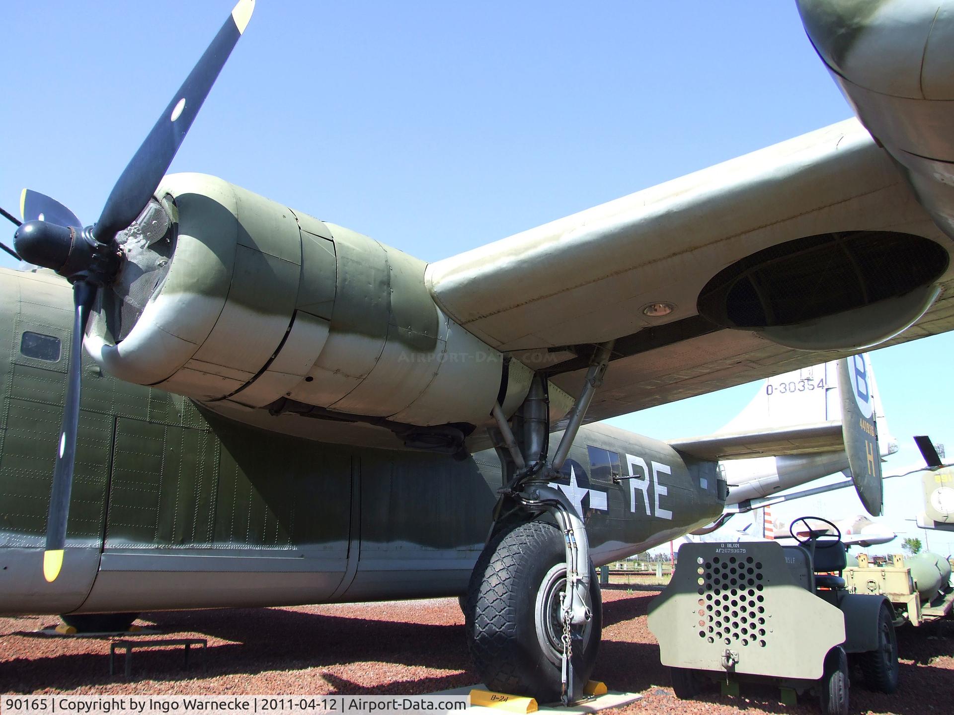 90165, Consolidated PB4Y-1 Liberator C/N Not found 90165, Consolidated PB4Y-1 (restored to represent B-24M Liberator 44-41916) at the Castle Air Museum, Atwater CA