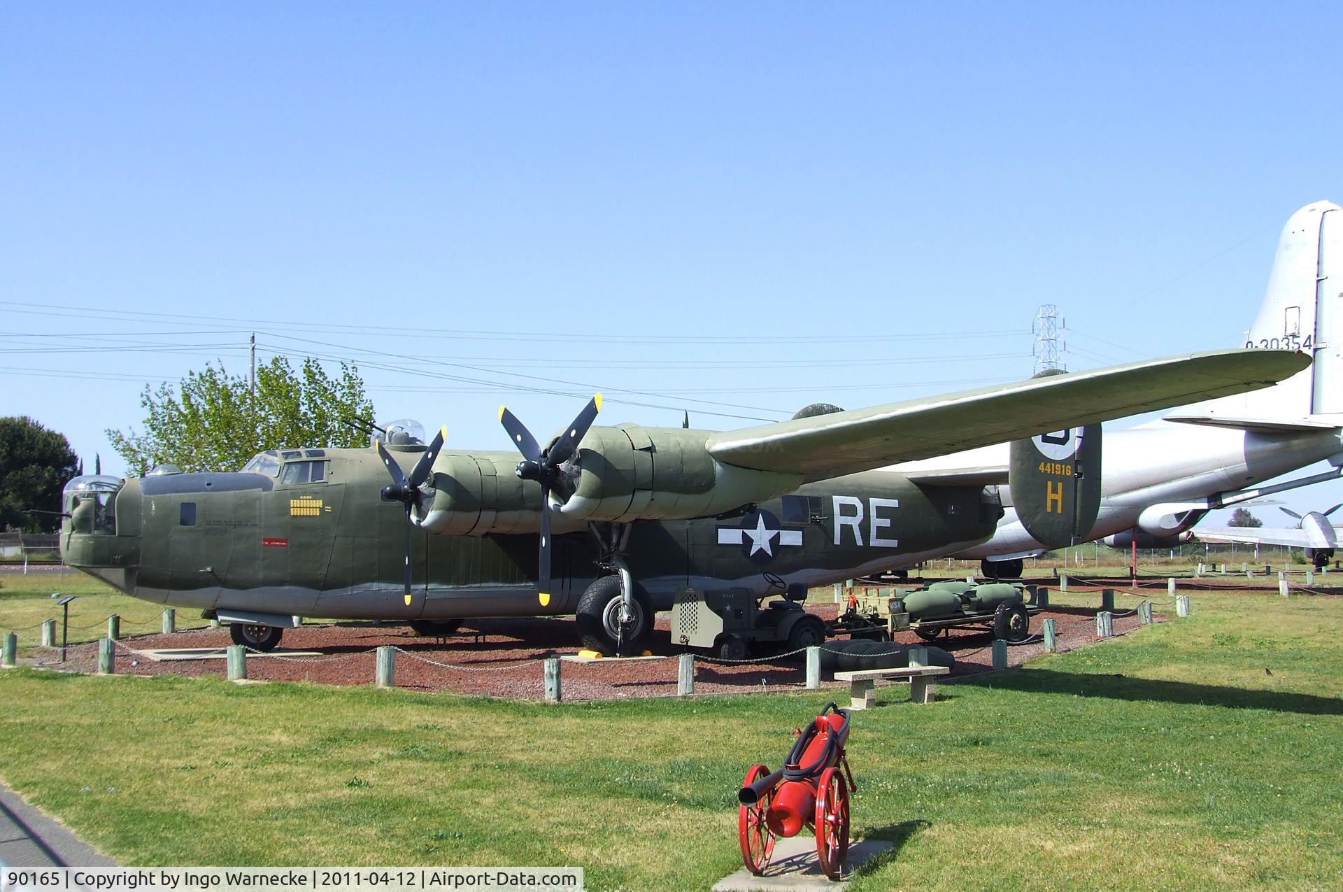 90165, Consolidated PB4Y-1 Liberator C/N Not found 90165, Consolidated PB4Y-1 (restored to represent B-24M Liberator 44-41916) at the Castle Air Museum, Atwater CA